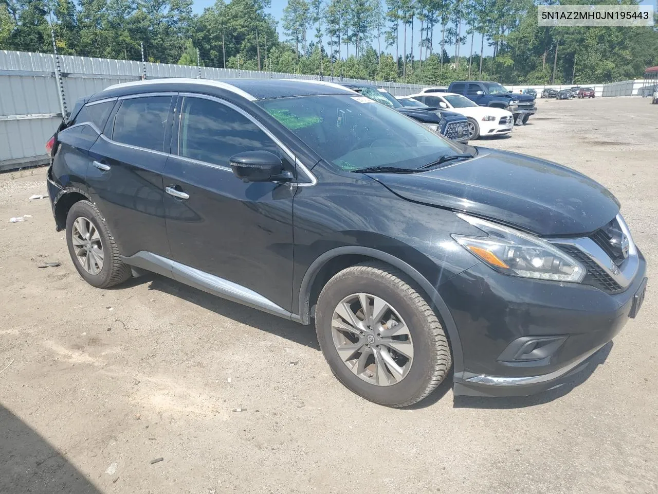 5N1AZ2MH0JN195443 2018 Nissan Murano S