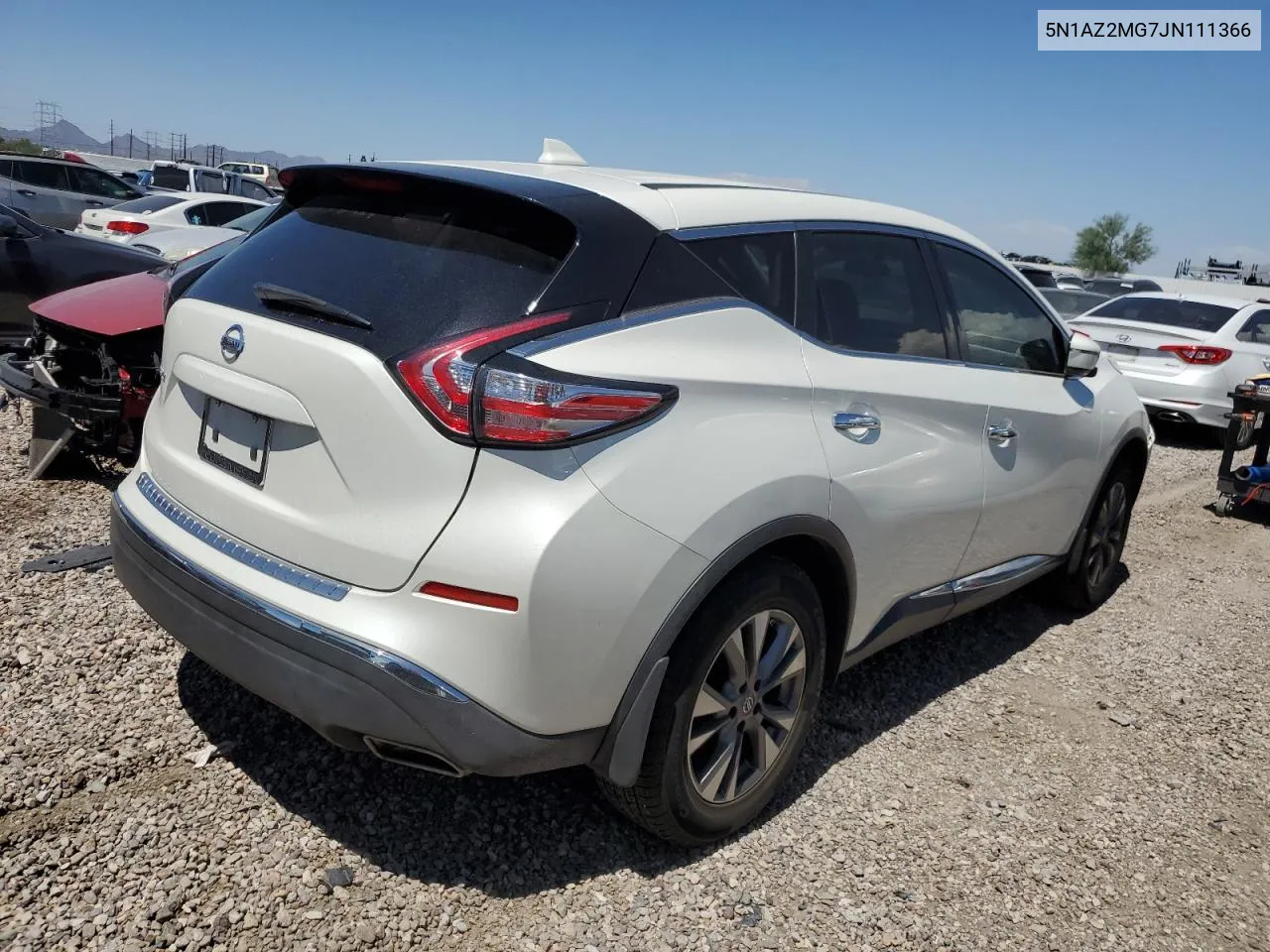 5N1AZ2MG7JN111366 2018 Nissan Murano S