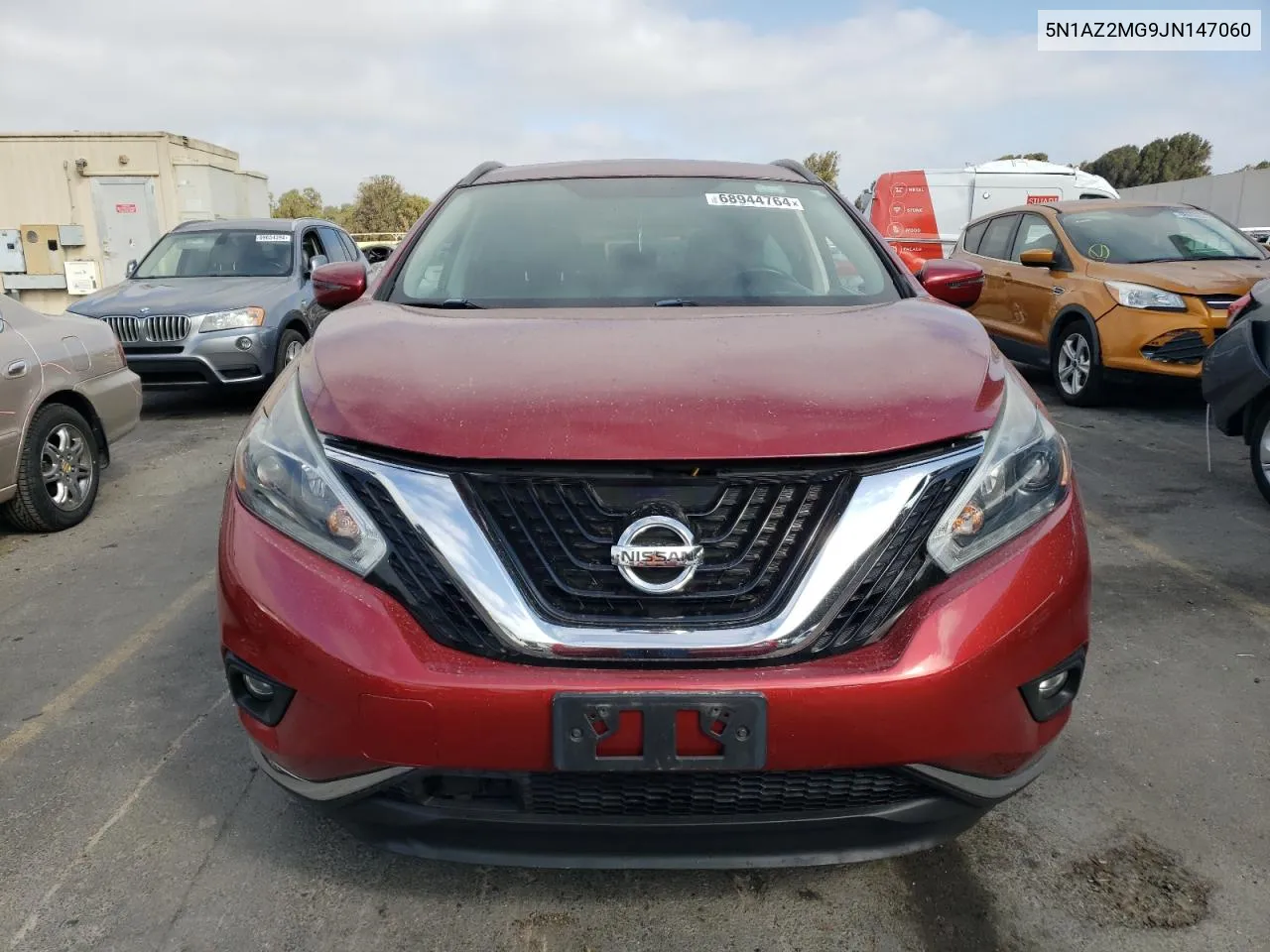 2018 Nissan Murano S VIN: 5N1AZ2MG9JN147060 Lot: 68944764