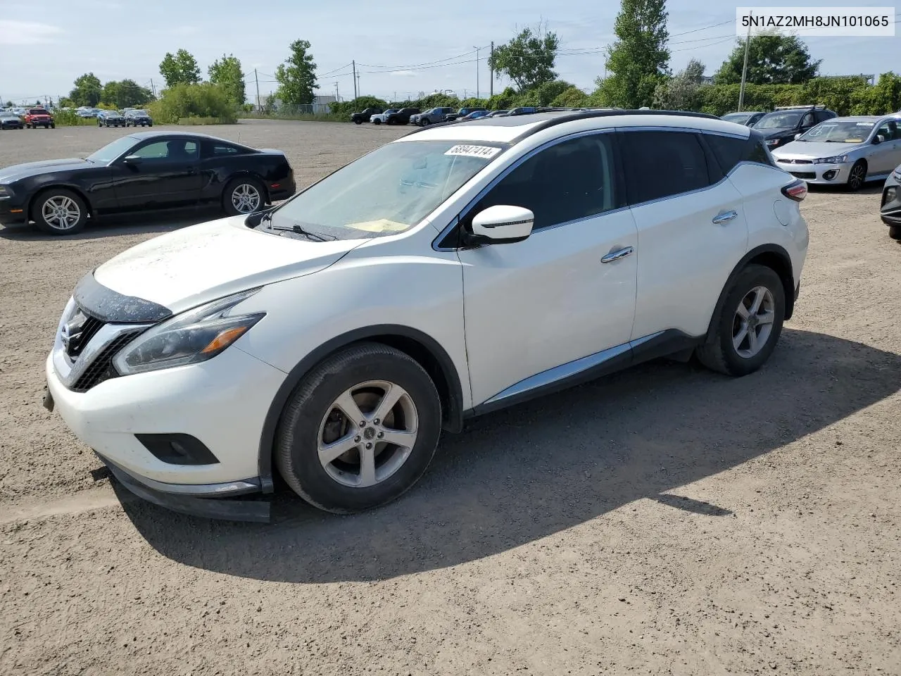 2018 Nissan Murano S VIN: 5N1AZ2MH8JN101065 Lot: 68947414