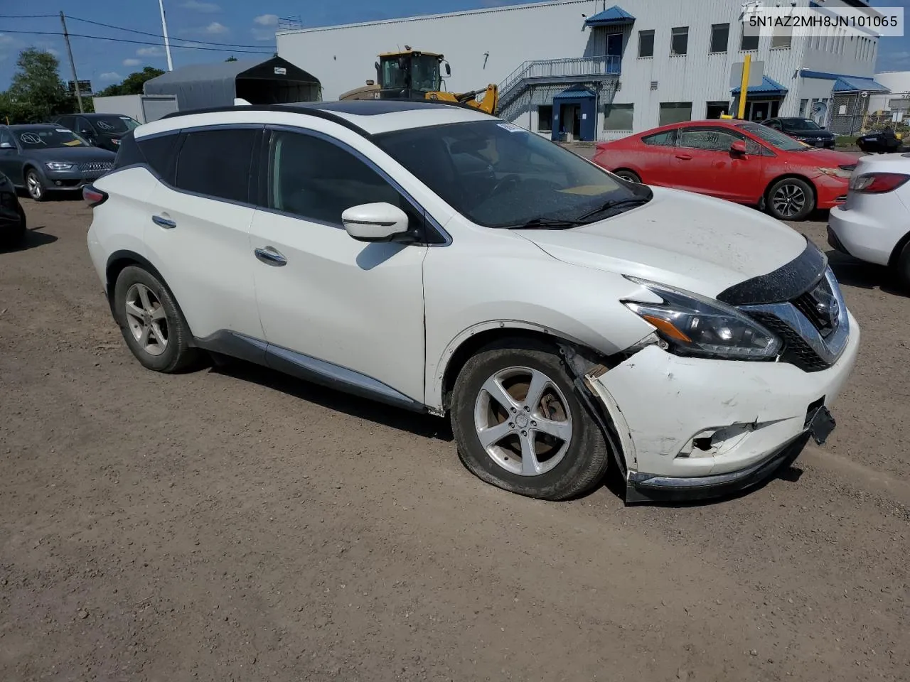 5N1AZ2MH8JN101065 2018 Nissan Murano S