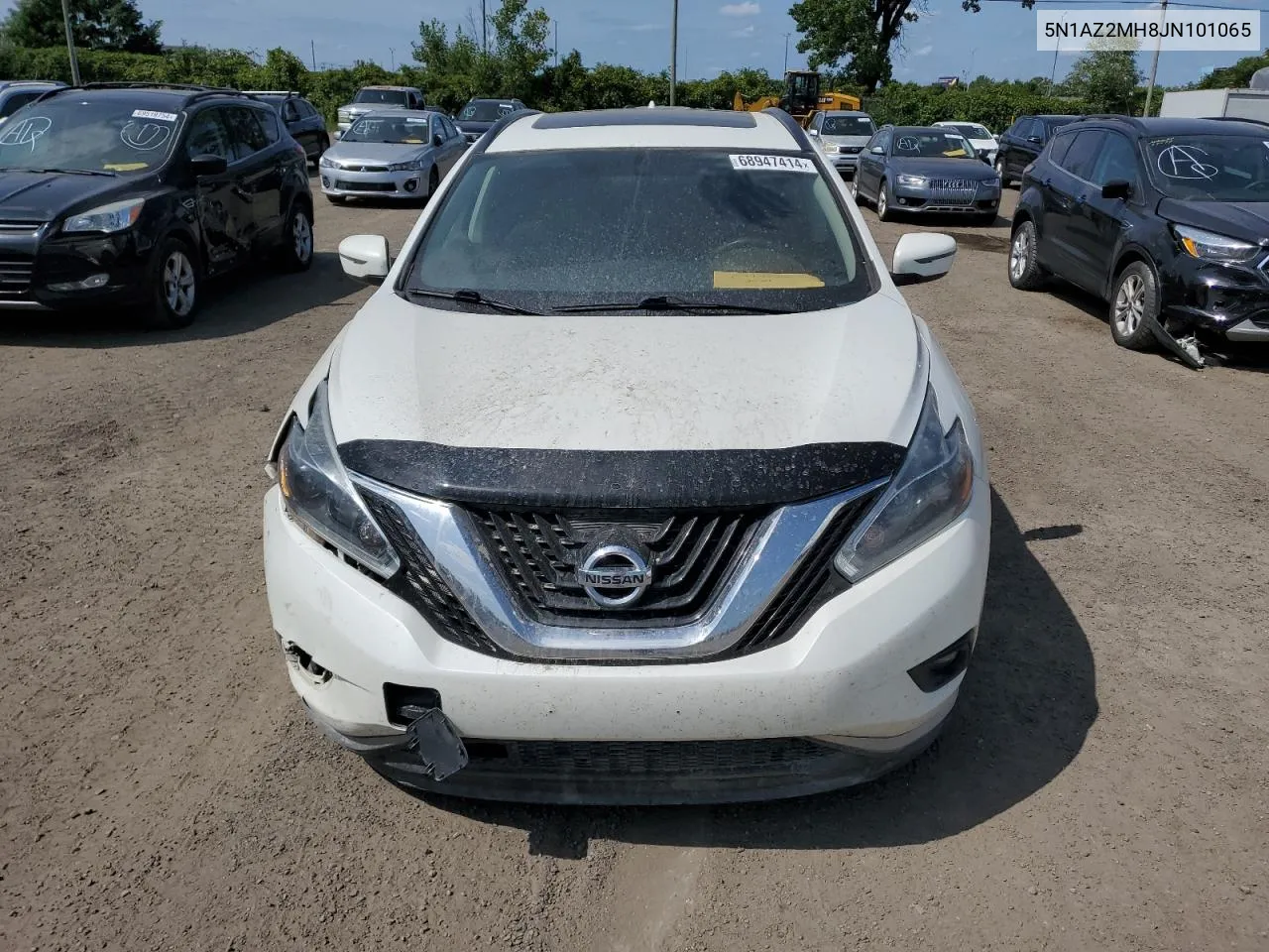 2018 Nissan Murano S VIN: 5N1AZ2MH8JN101065 Lot: 68947414