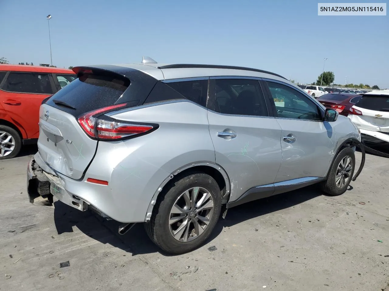 5N1AZ2MG5JN115416 2018 Nissan Murano S