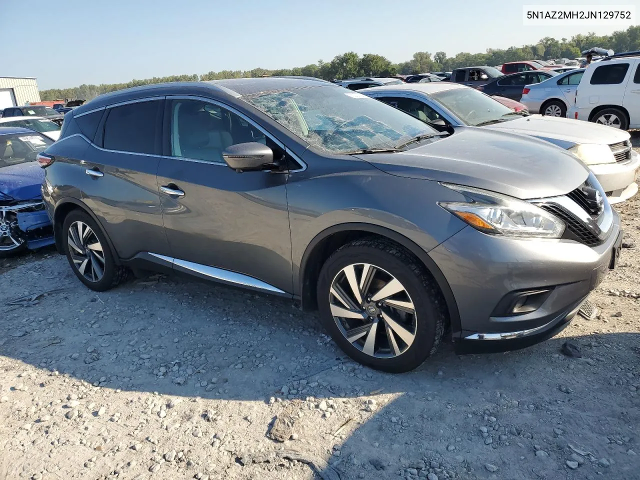 5N1AZ2MH2JN129752 2018 Nissan Murano S