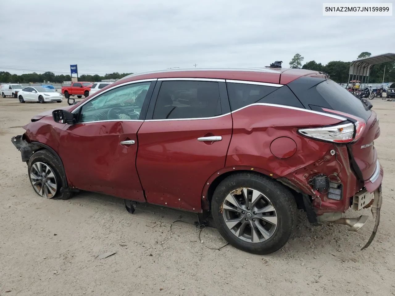 2018 Nissan Murano S VIN: 5N1AZ2MG7JN159899 Lot: 70148034