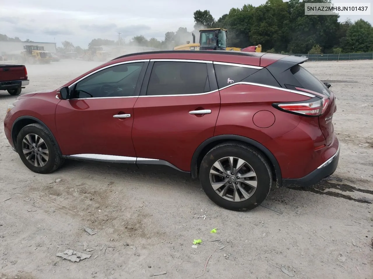 5N1AZ2MH8JN101437 2018 Nissan Murano S