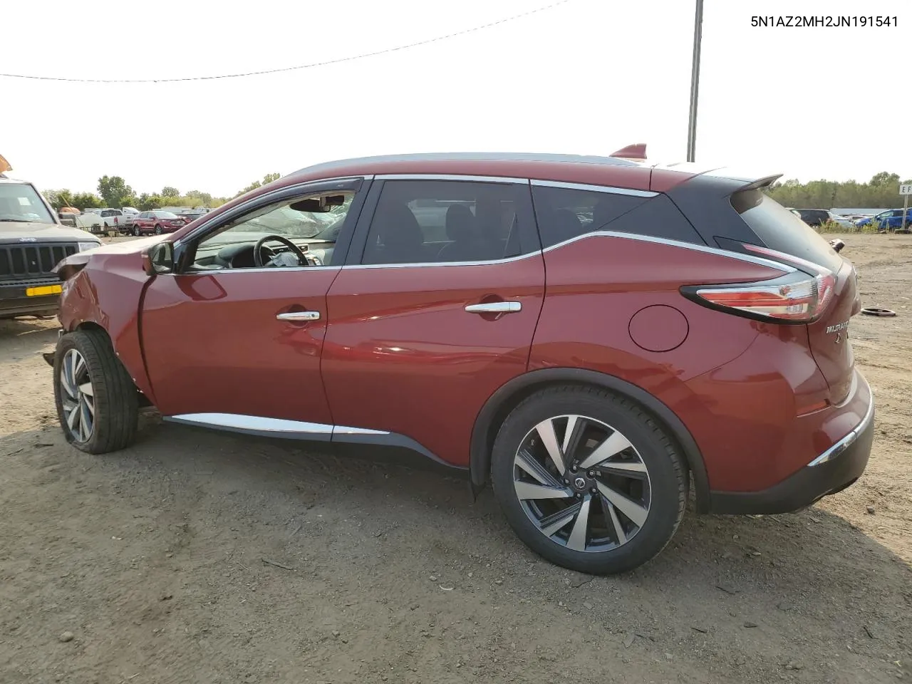 5N1AZ2MH2JN191541 2018 Nissan Murano S