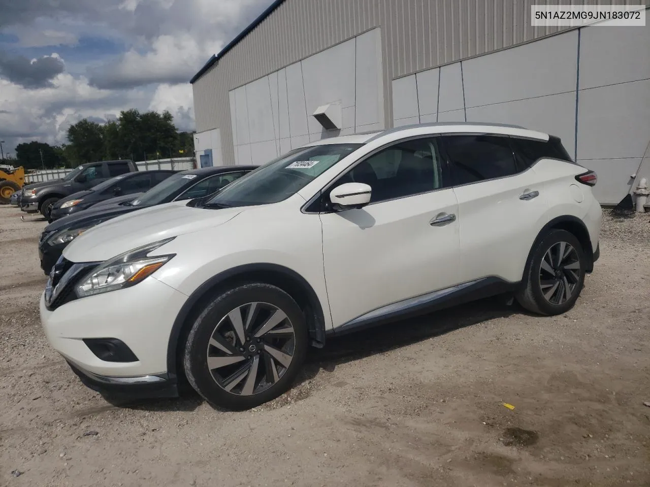 5N1AZ2MG9JN183072 2018 Nissan Murano S