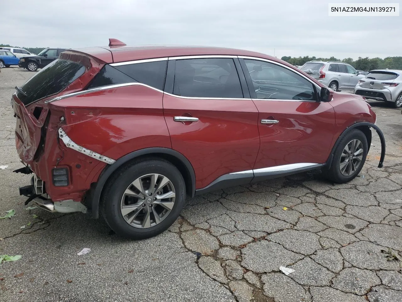 2018 Nissan Murano S VIN: 5N1AZ2MG4JN139271 Lot: 71288404