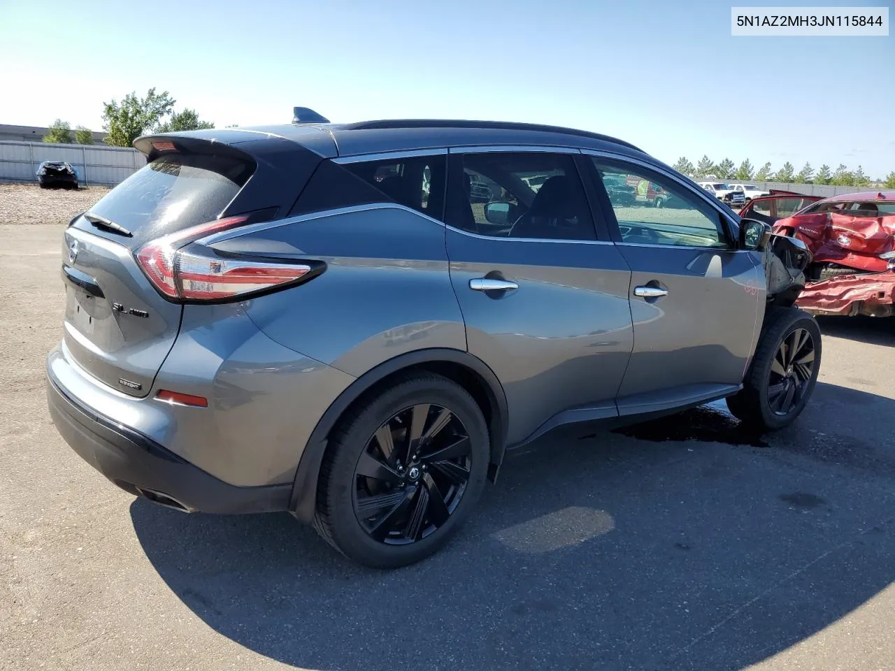 2018 Nissan Murano S VIN: 5N1AZ2MH3JN115844 Lot: 71398554