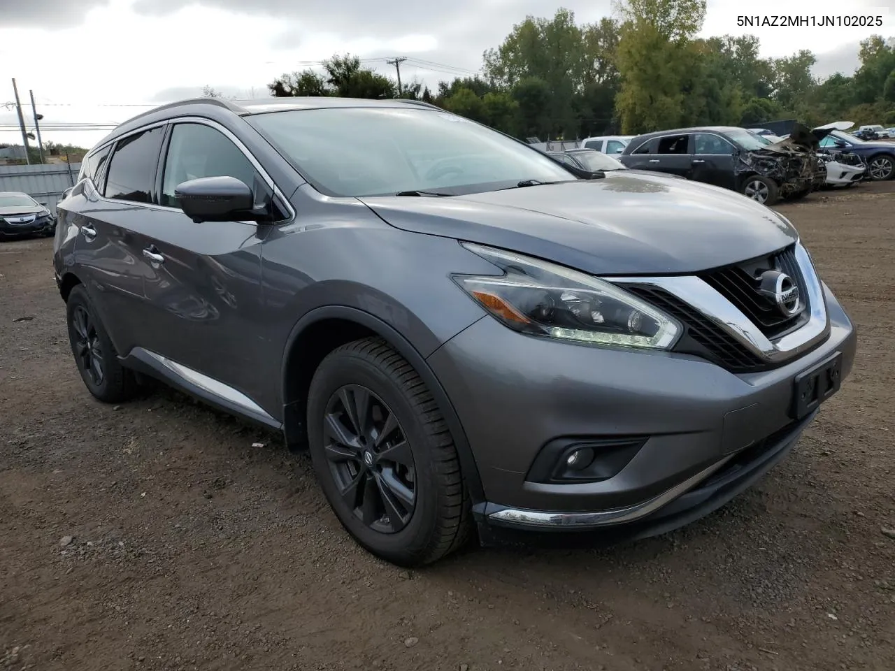 2018 Nissan Murano S VIN: 5N1AZ2MH1JN102025 Lot: 71917344