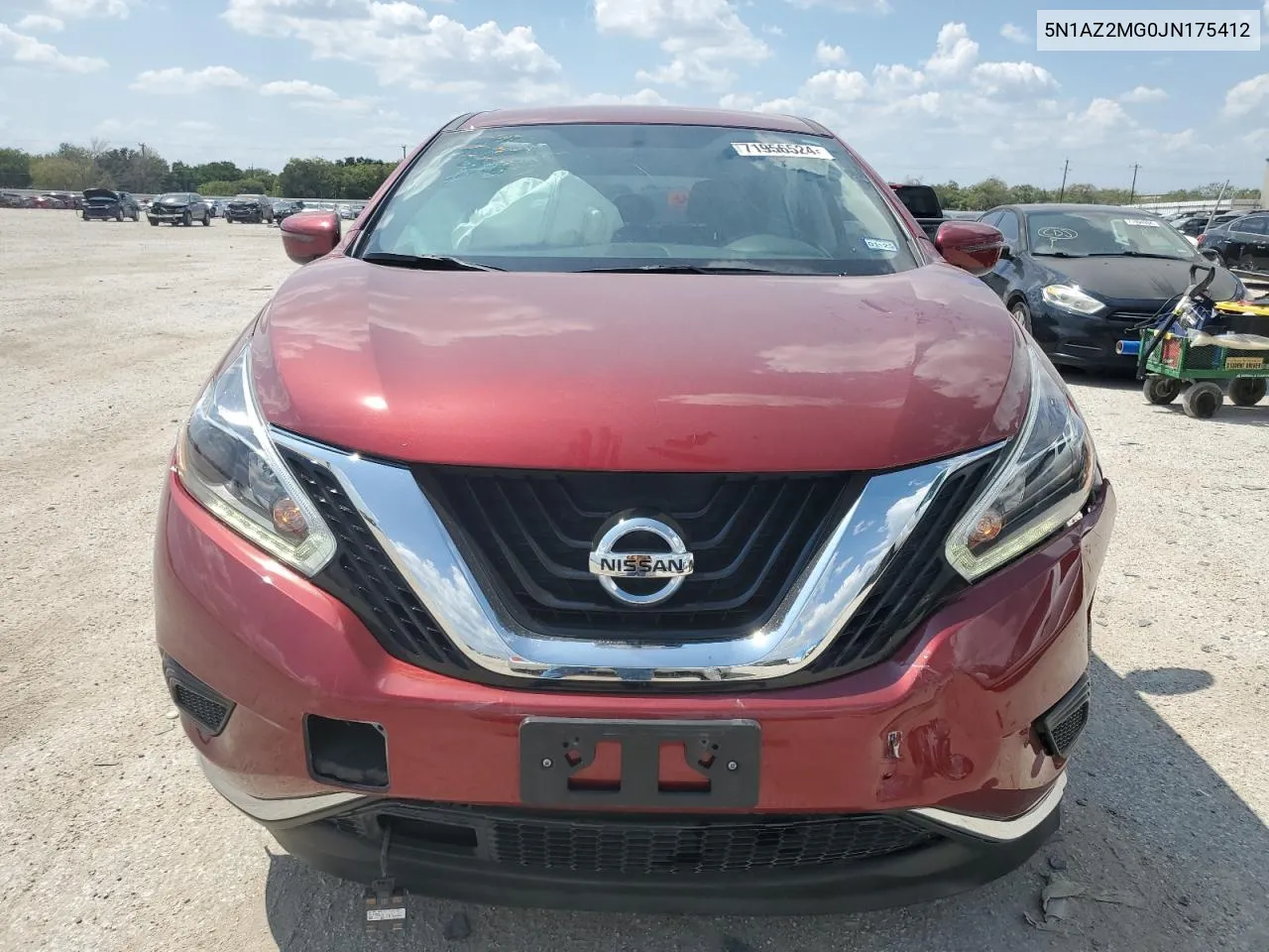 5N1AZ2MG0JN175412 2018 Nissan Murano S