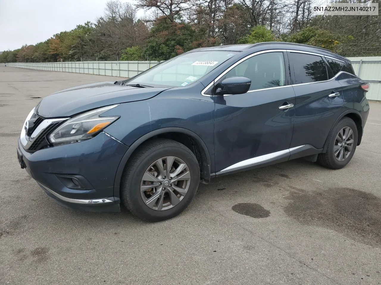 5N1AZ2MH2JN140217 2018 Nissan Murano S