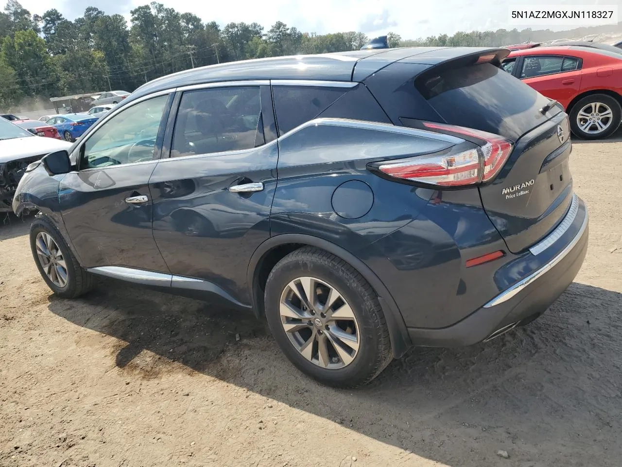 2018 Nissan Murano S VIN: 5N1AZ2MGXJN118327 Lot: 72382524