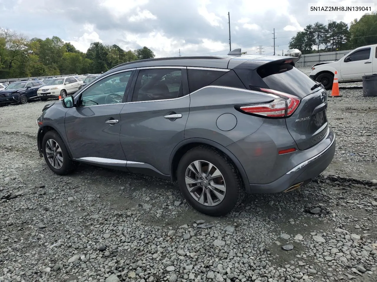 5N1AZ2MH8JN139041 2018 Nissan Murano S