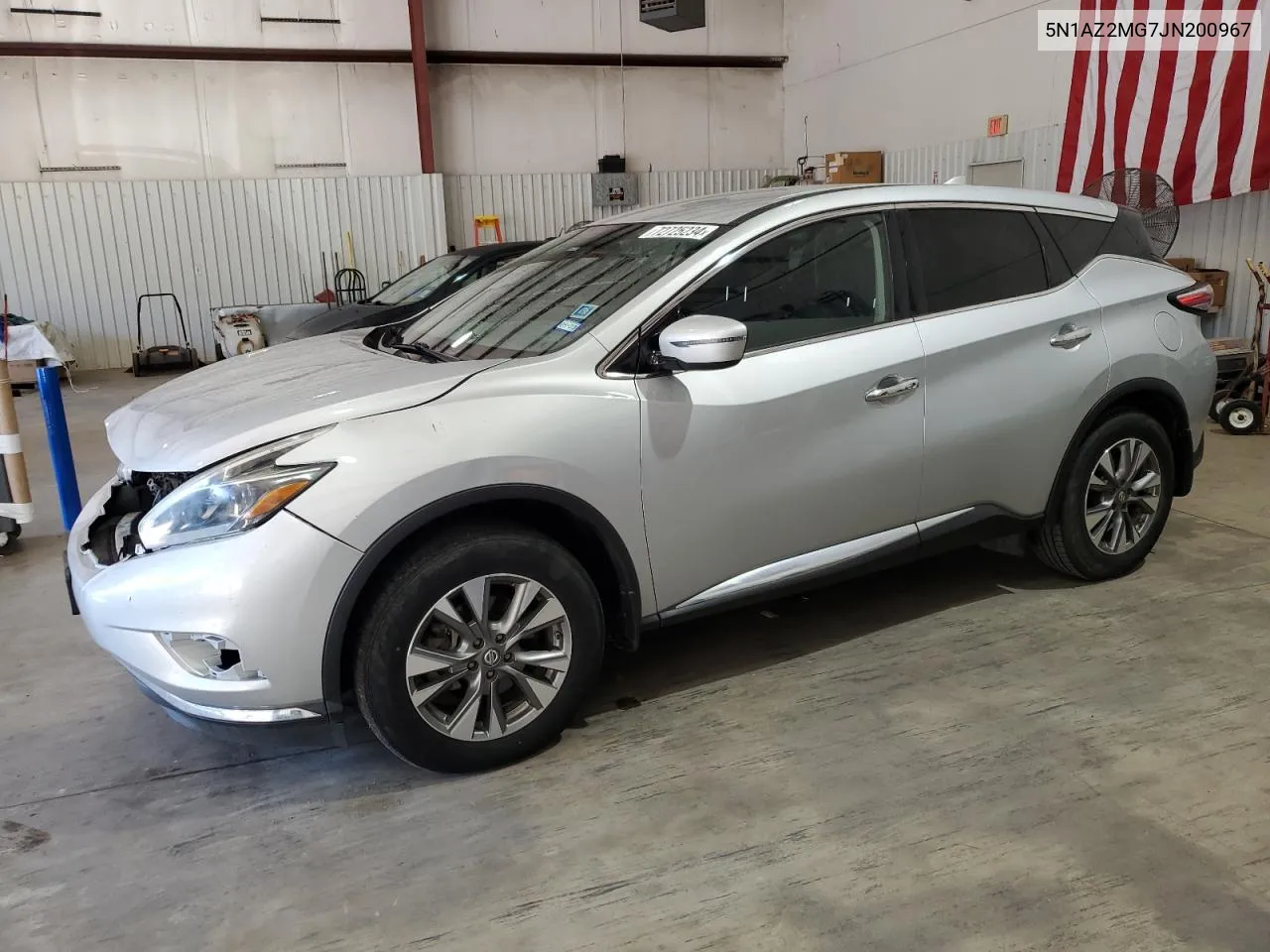 2018 Nissan Murano S VIN: 5N1AZ2MG7JN200967 Lot: 72725234