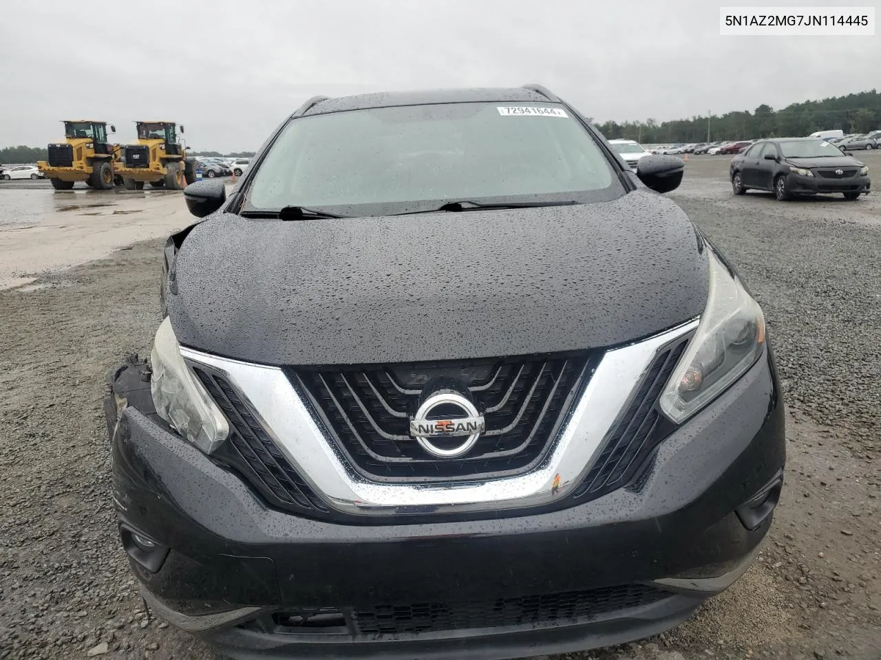 2018 Nissan Murano S VIN: 5N1AZ2MG7JN114445 Lot: 72941644