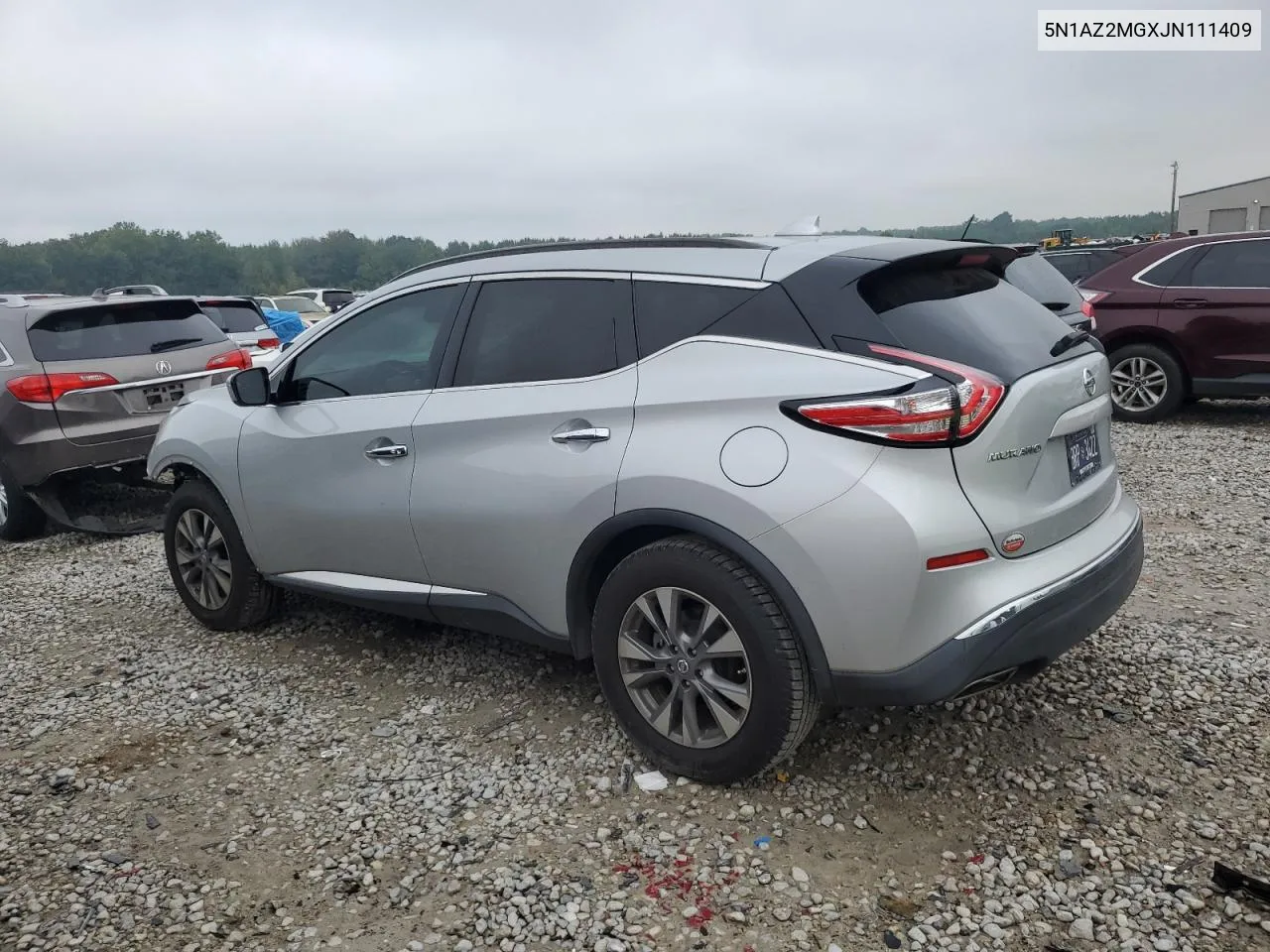 2018 Nissan Murano S VIN: 5N1AZ2MGXJN111409 Lot: 73222174