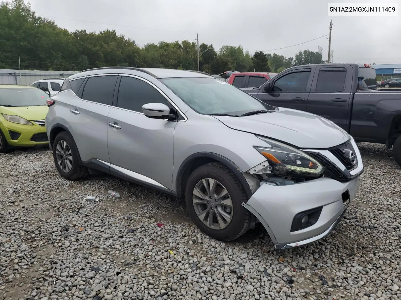 2018 Nissan Murano S VIN: 5N1AZ2MGXJN111409 Lot: 73222174