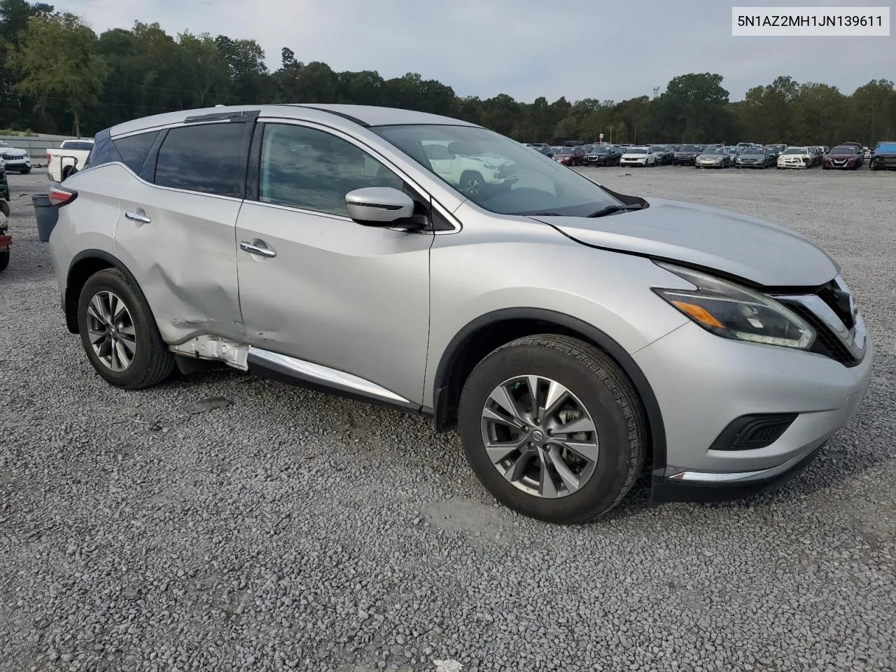 2018 Nissan Murano S VIN: 5N1AZ2MH1JN139611 Lot: 73344334