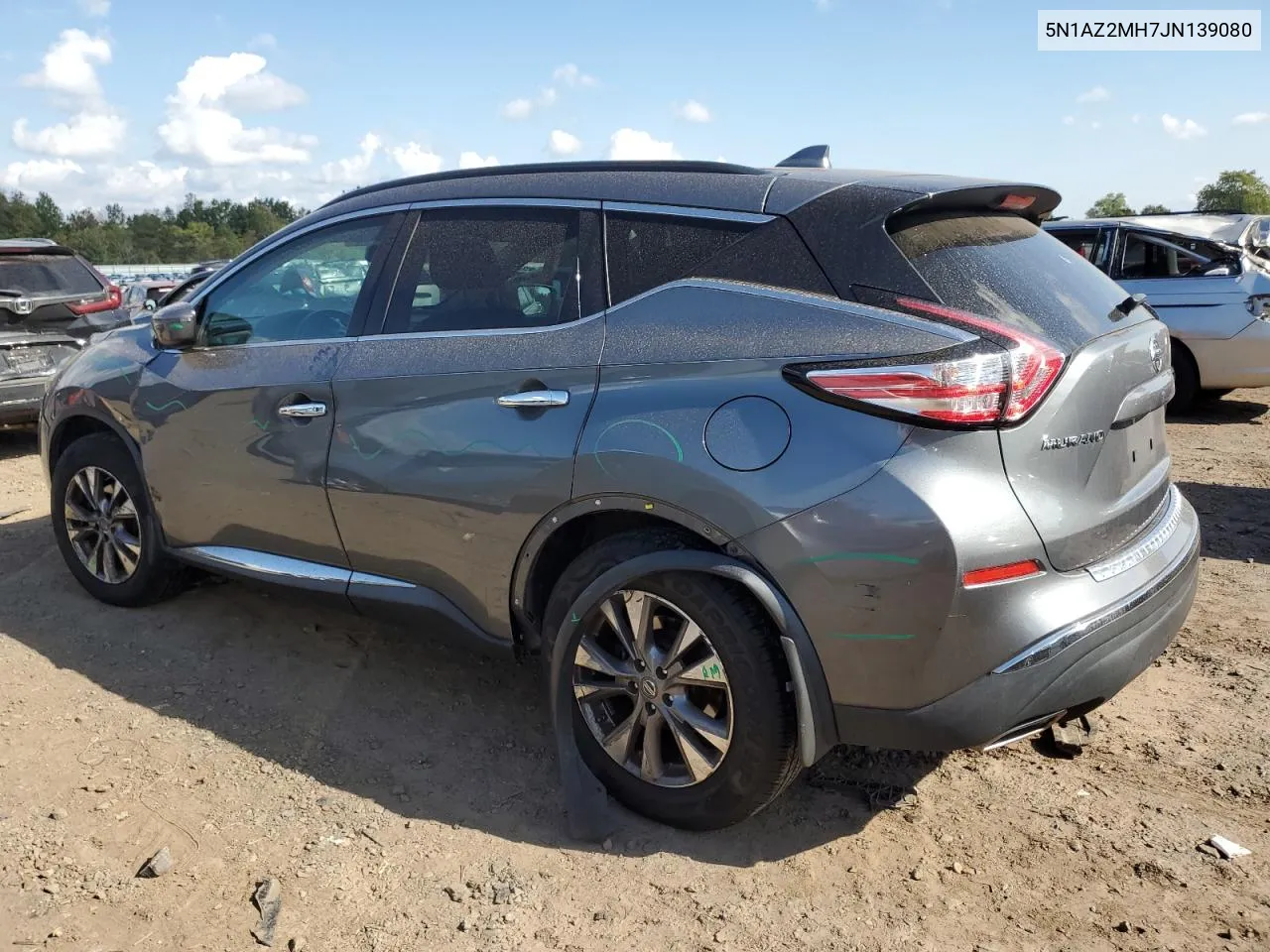 2018 Nissan Murano S VIN: 5N1AZ2MH7JN139080 Lot: 73981924