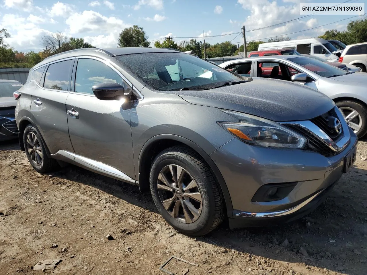 2018 Nissan Murano S VIN: 5N1AZ2MH7JN139080 Lot: 73981924