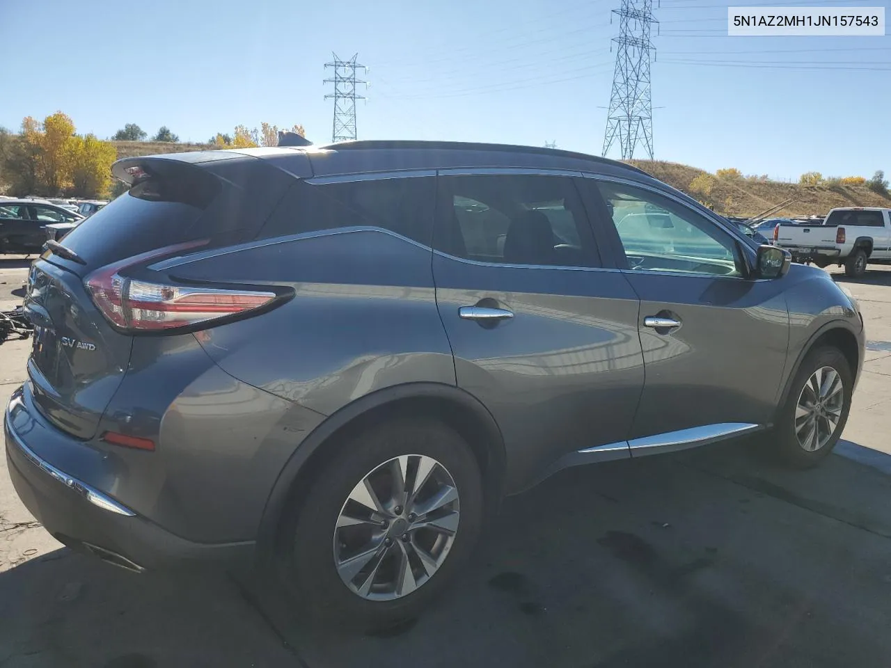 5N1AZ2MH1JN157543 2018 Nissan Murano S