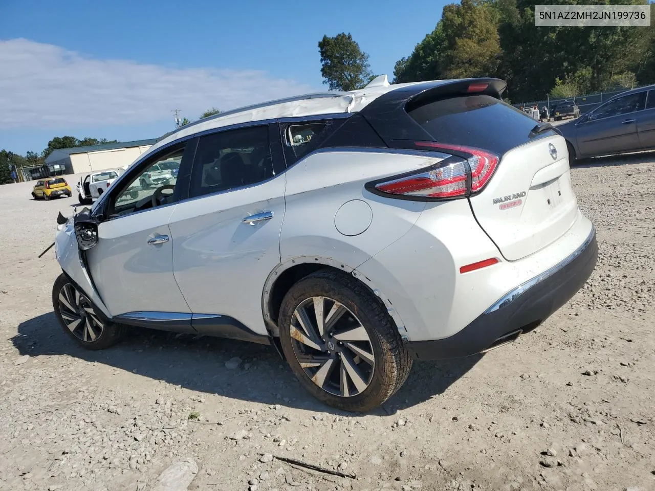 2018 Nissan Murano S VIN: 5N1AZ2MH2JN199736 Lot: 74383034