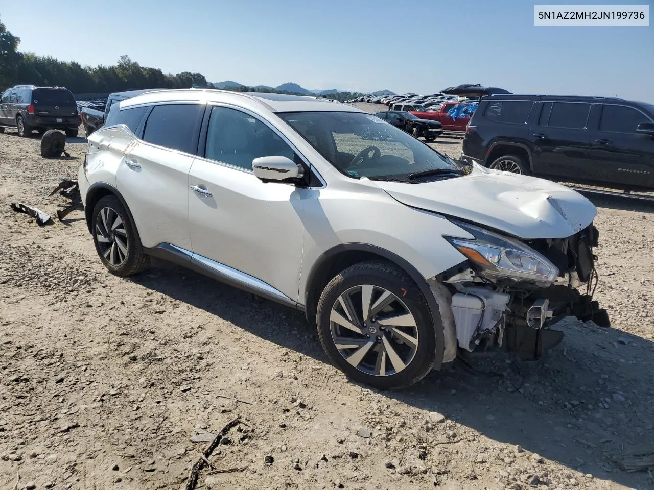 2018 Nissan Murano S VIN: 5N1AZ2MH2JN199736 Lot: 74383034