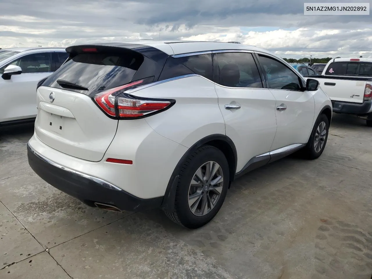 2018 Nissan Murano S VIN: 5N1AZ2MG1JN202892 Lot: 74517414