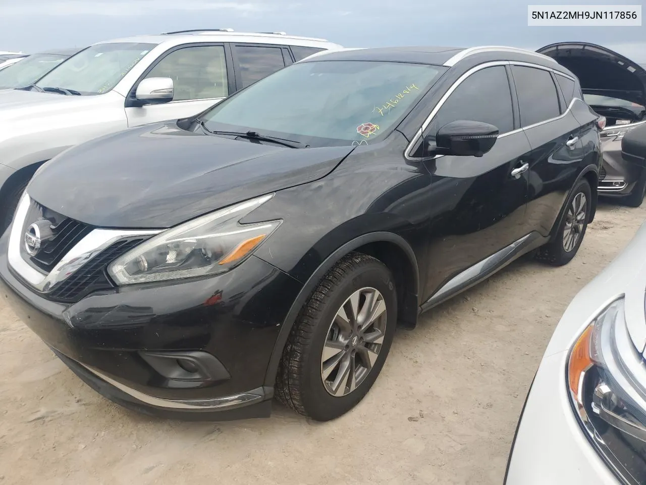 5N1AZ2MH9JN117856 2018 Nissan Murano S