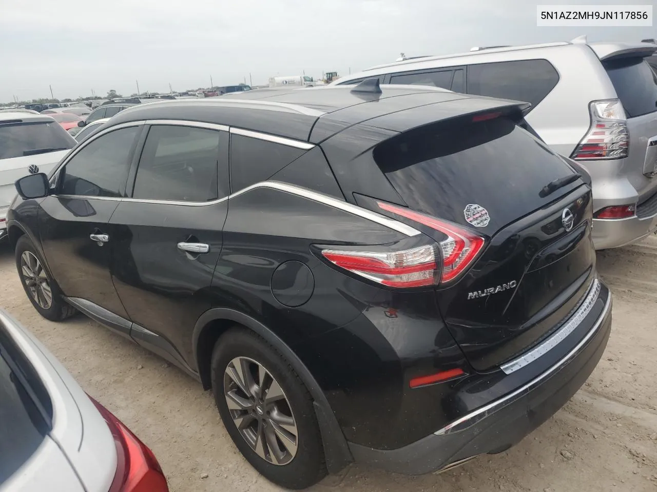 5N1AZ2MH9JN117856 2018 Nissan Murano S