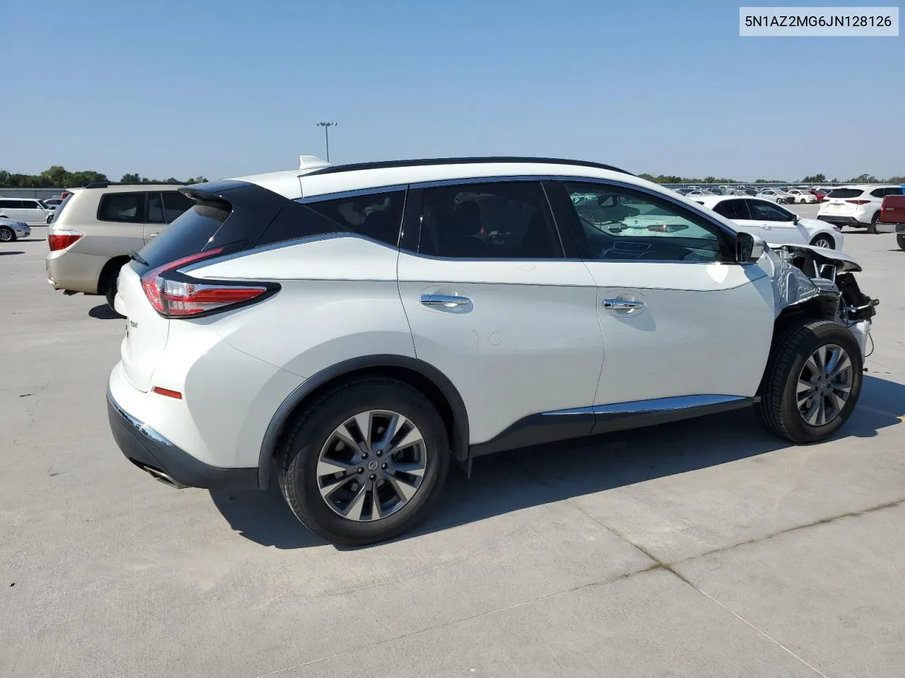 2018 Nissan Murano S VIN: 5N1AZ2MG6JN128126 Lot: 74765714