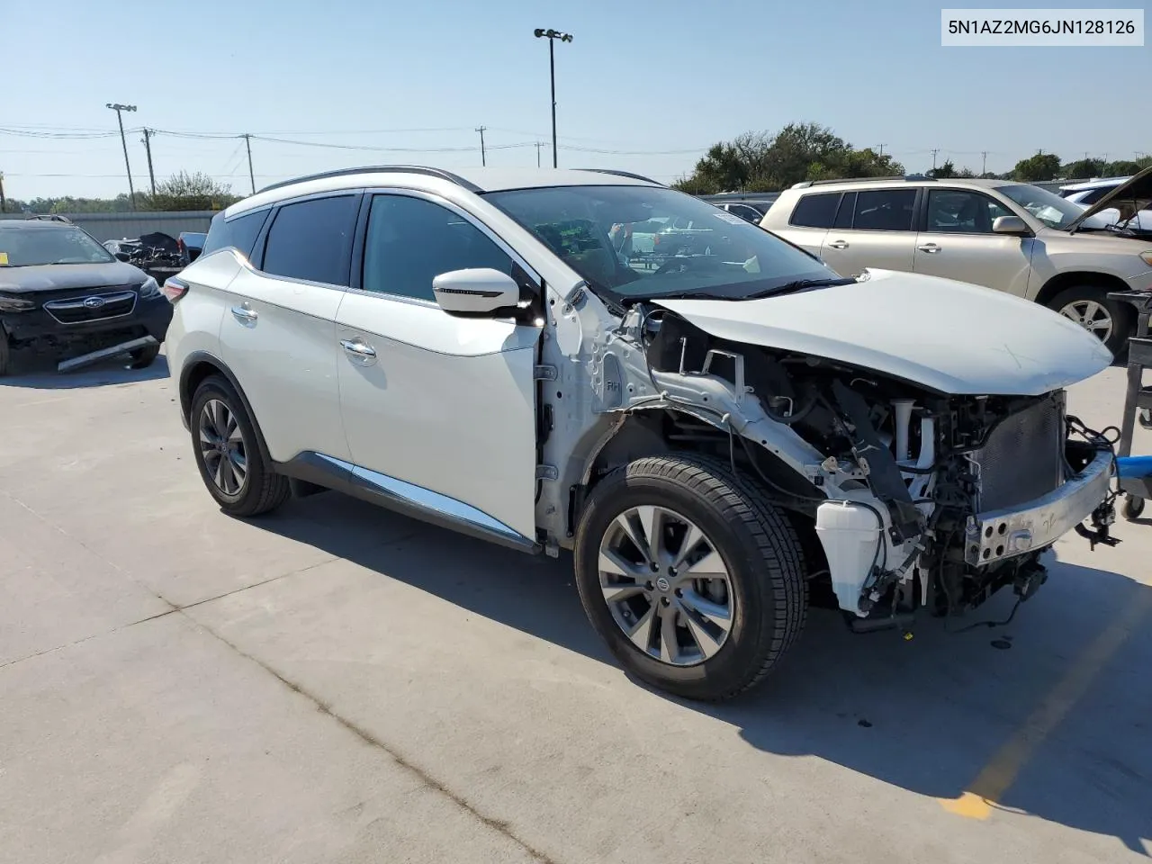 2018 Nissan Murano S VIN: 5N1AZ2MG6JN128126 Lot: 74765714