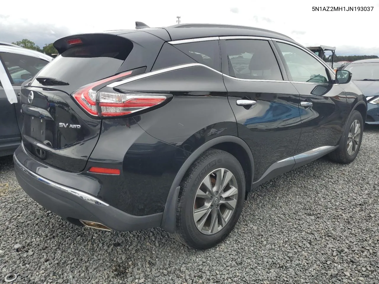 2018 Nissan Murano S VIN: 5N1AZ2MH1JN193037 Lot: 74978184