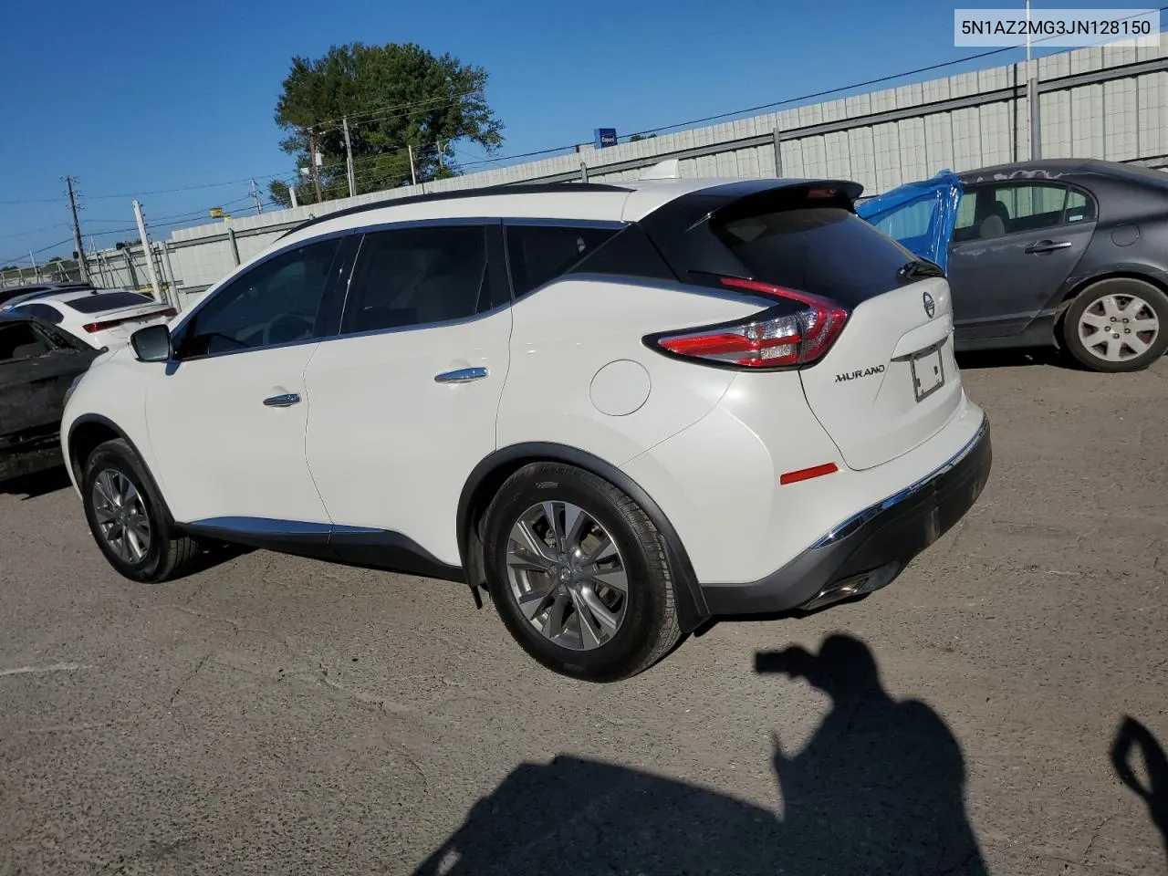 2018 Nissan Murano S VIN: 5N1AZ2MG3JN128150 Lot: 75267924