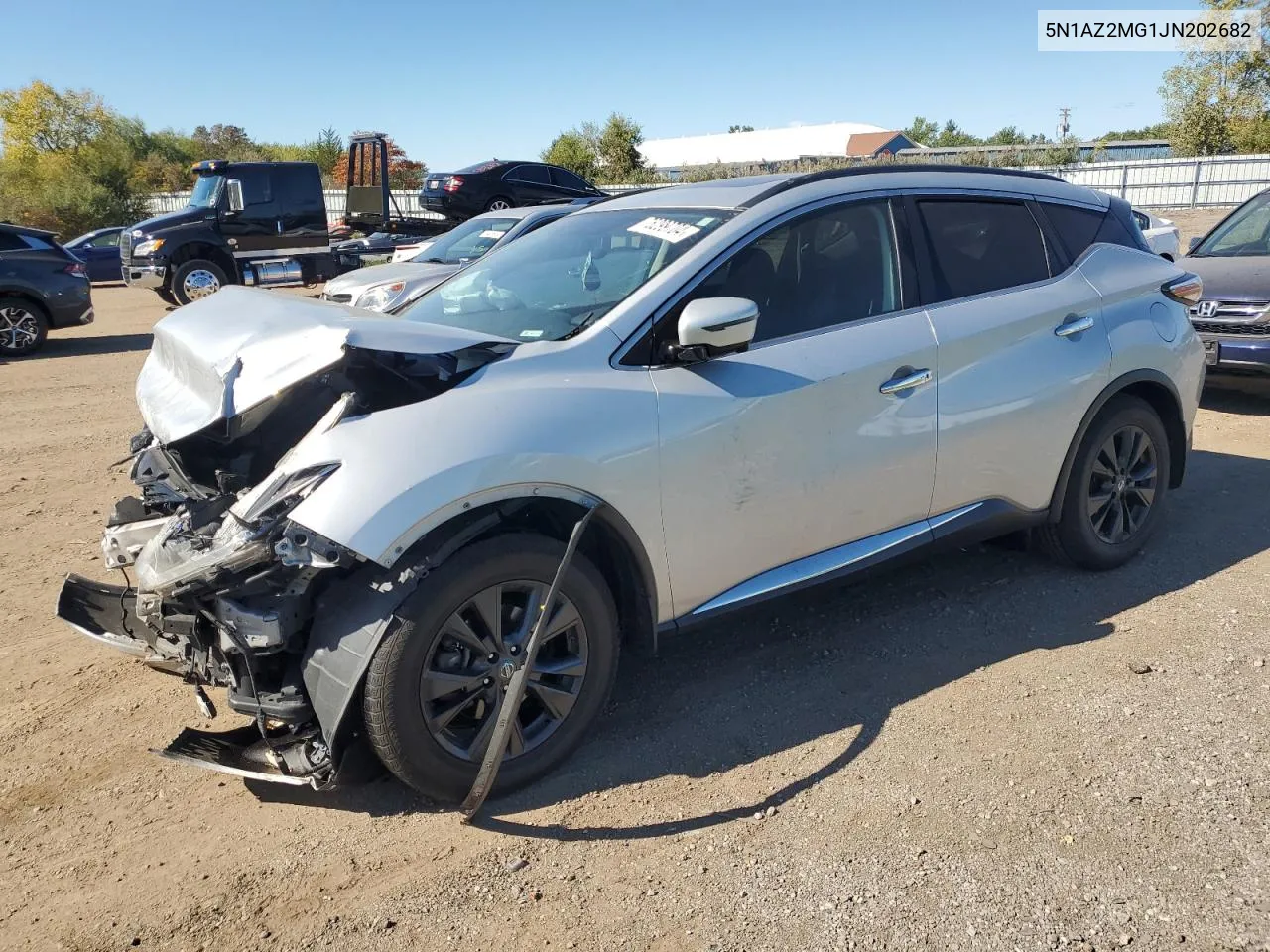 2018 Nissan Murano S VIN: 5N1AZ2MG1JN202682 Lot: 75299704