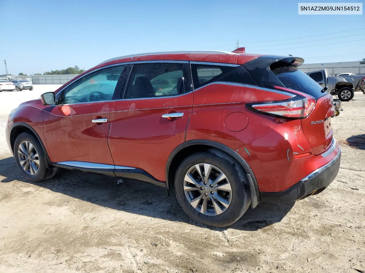 2018 Nissan Murano S VIN: 5N1AZ2MG9JN154512 Lot: 76262744