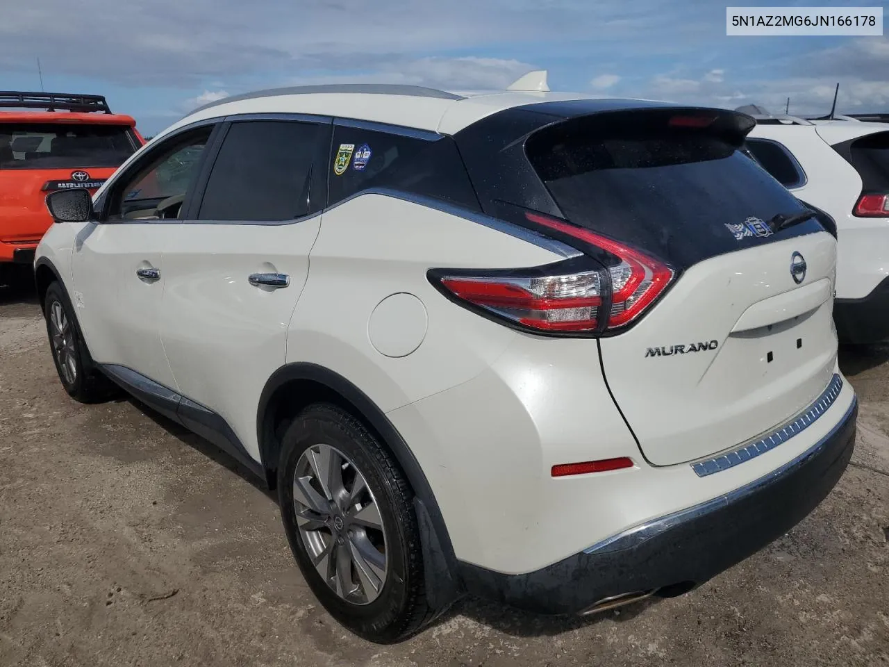 2018 Nissan Murano S VIN: 5N1AZ2MG6JN166178 Lot: 76841284