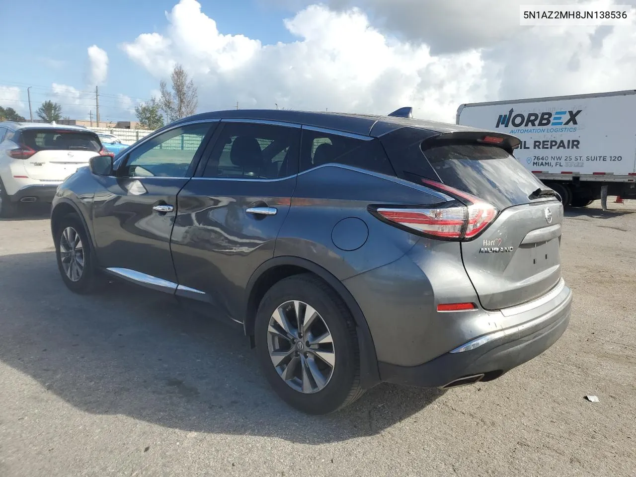 5N1AZ2MH8JN138536 2018 Nissan Murano S