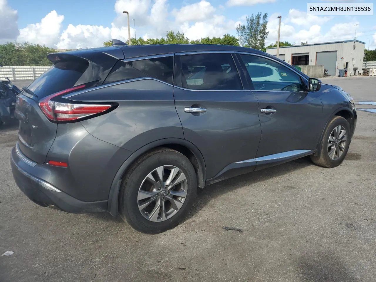 5N1AZ2MH8JN138536 2018 Nissan Murano S