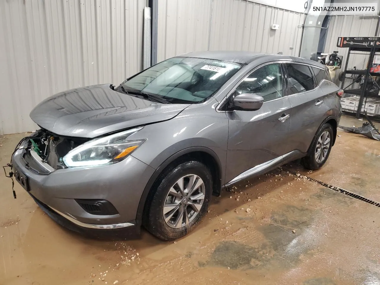 2018 Nissan Murano S VIN: 5N1AZ2MH2JN197775 Lot: 77418104