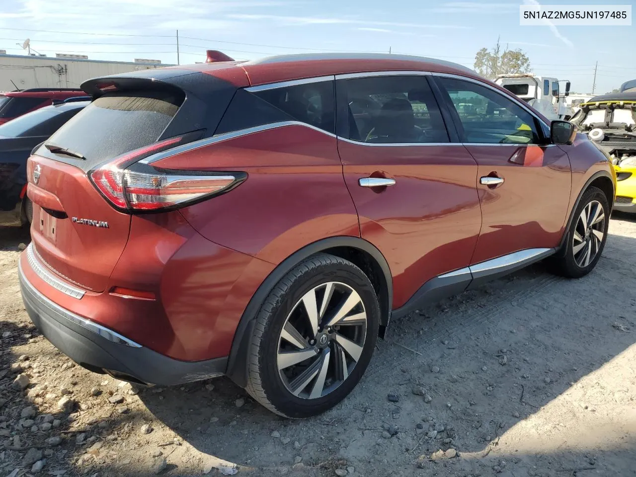 2018 Nissan Murano S VIN: 5N1AZ2MG5JN197485 Lot: 77461964