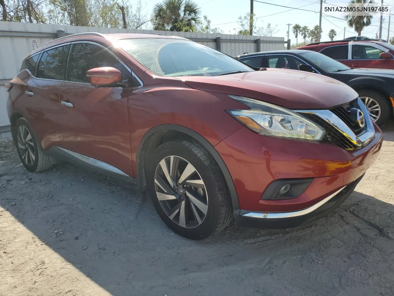 2018 Nissan Murano S VIN: 5N1AZ2MG5JN197485 Lot: 77461964