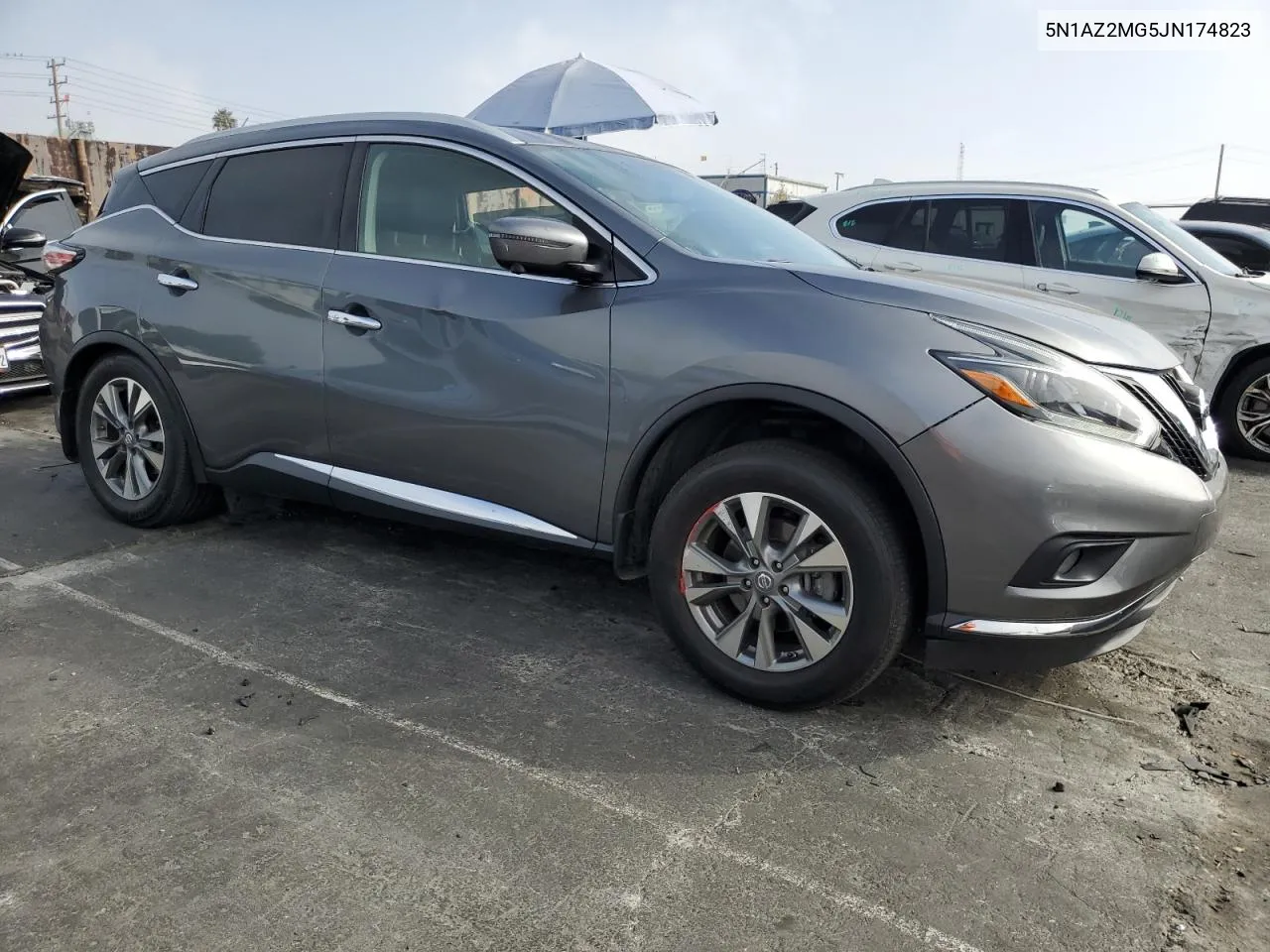 2018 Nissan Murano S VIN: 5N1AZ2MG5JN174823 Lot: 77695024