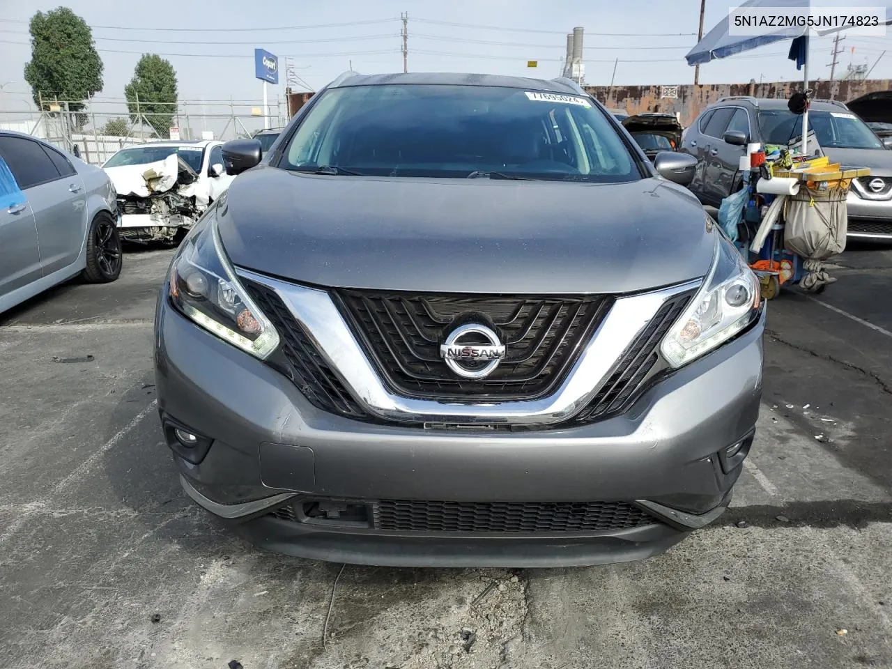 2018 Nissan Murano S VIN: 5N1AZ2MG5JN174823 Lot: 77695024