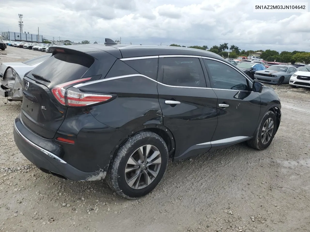 2018 Nissan Murano S VIN: 5N1AZ2MG3JN104642 Lot: 78159904