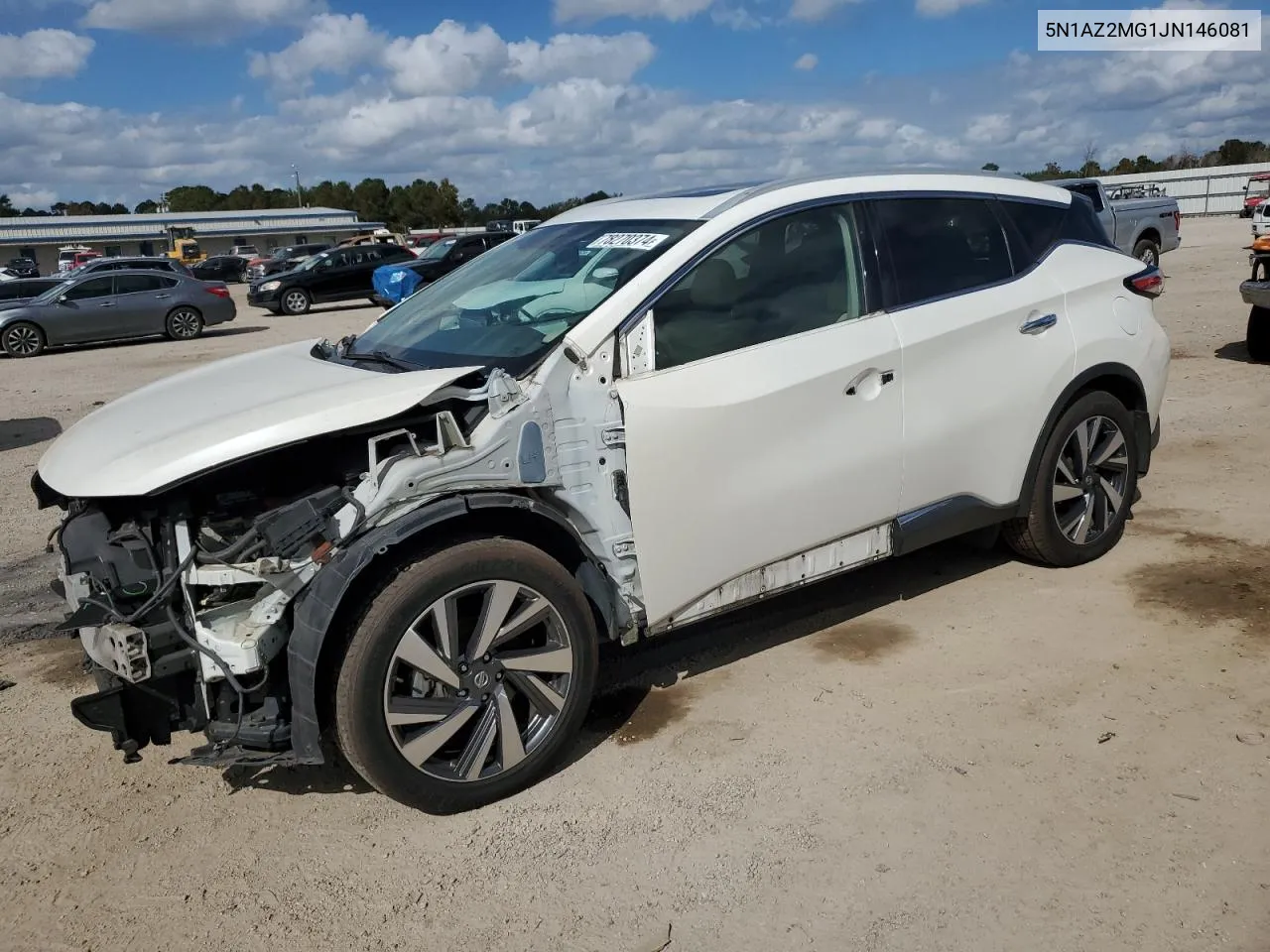 2018 Nissan Murano S VIN: 5N1AZ2MG1JN146081 Lot: 78270374