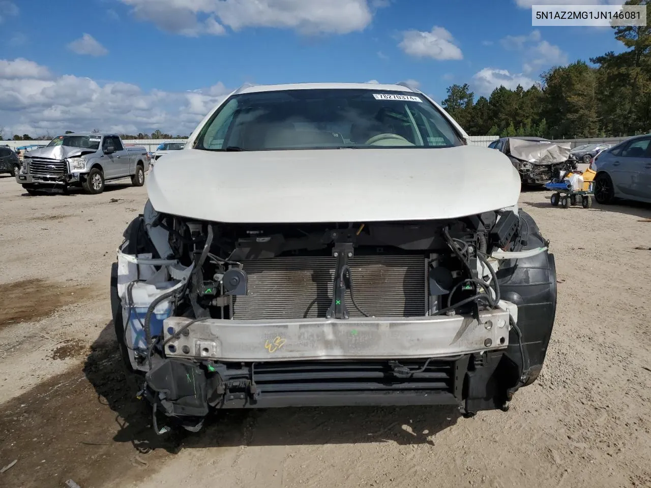 2018 Nissan Murano S VIN: 5N1AZ2MG1JN146081 Lot: 78270374