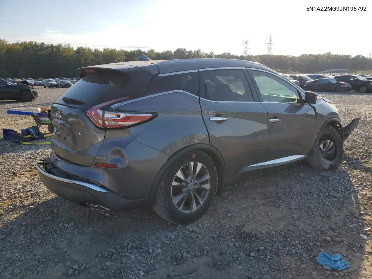 2018 Nissan Murano S VIN: 5N1AZ2MG9JN196792 Lot: 78413164